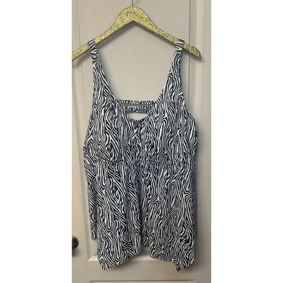 EVRI Women's Tankini Swim Top Size 3X - Picture 3 of 9